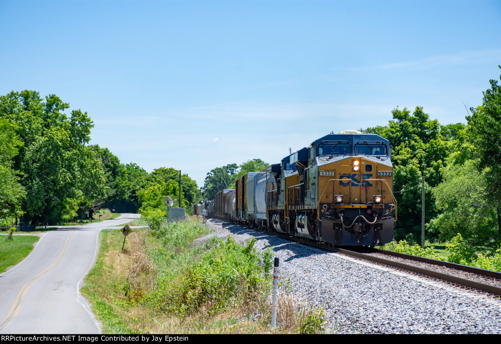 Northbound manifest along Bugscuffle Road 